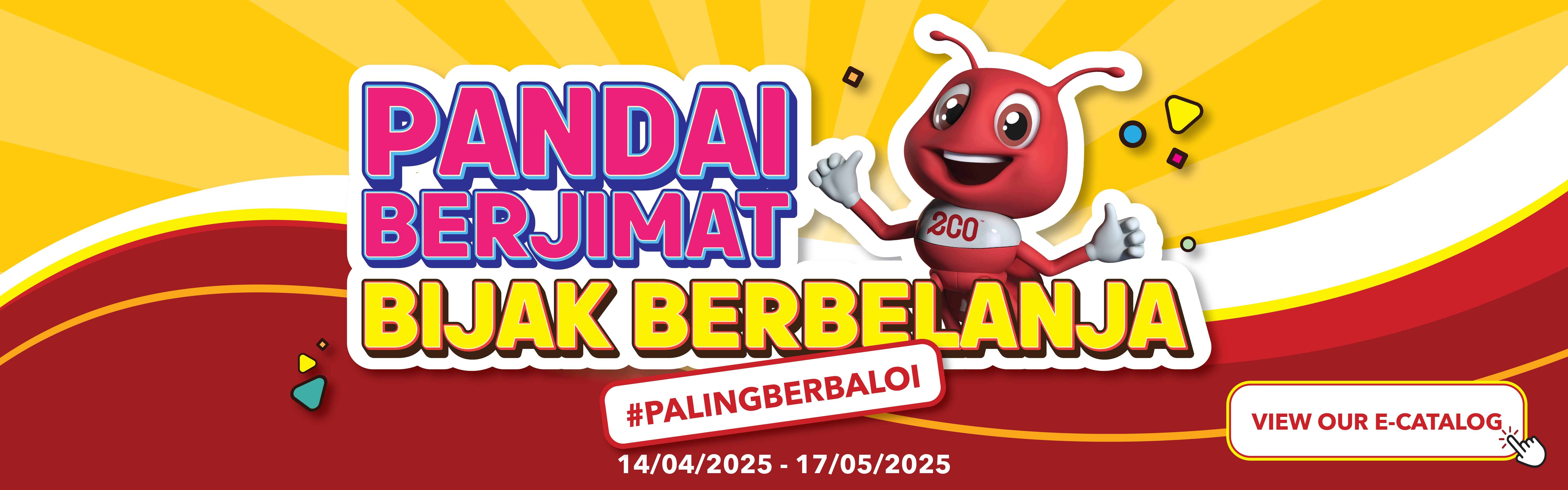 PANDAI BERJIMAT, BIJAK BERBELANJA