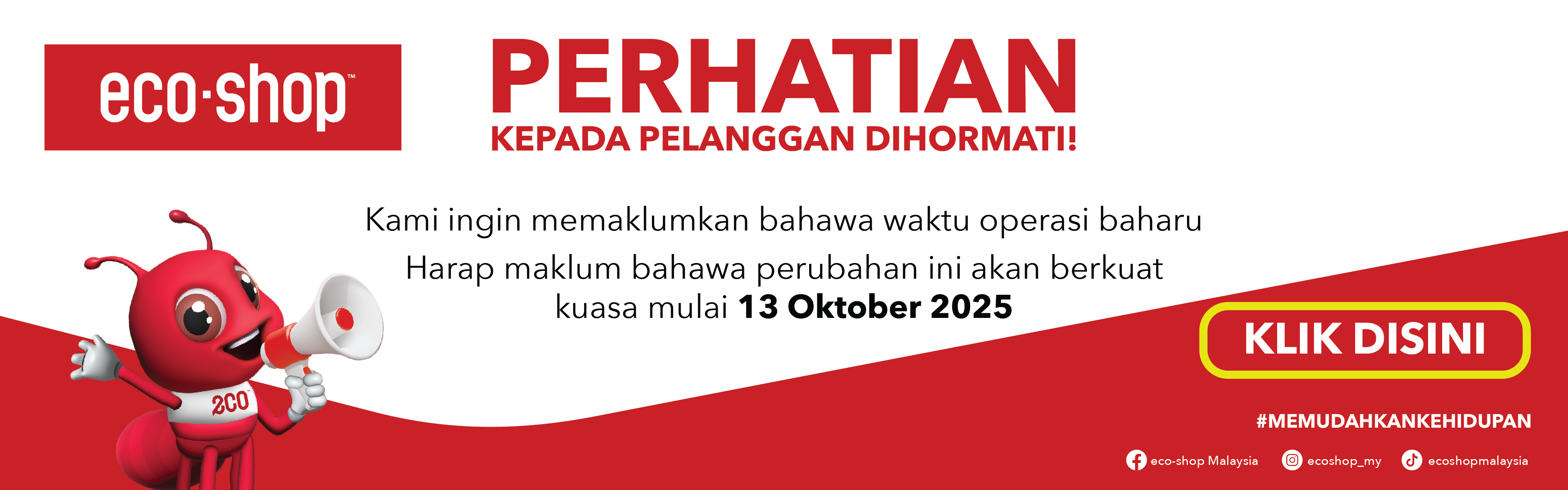 Notice Business Hour